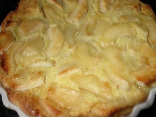Far breton aux pommes caramélisées
