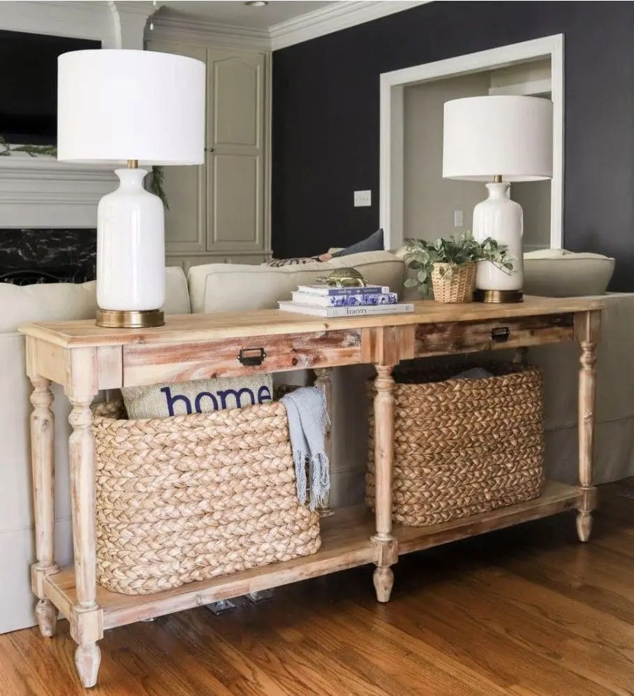 40 Smart Behind The Sofa Storage Ideas Shelterness