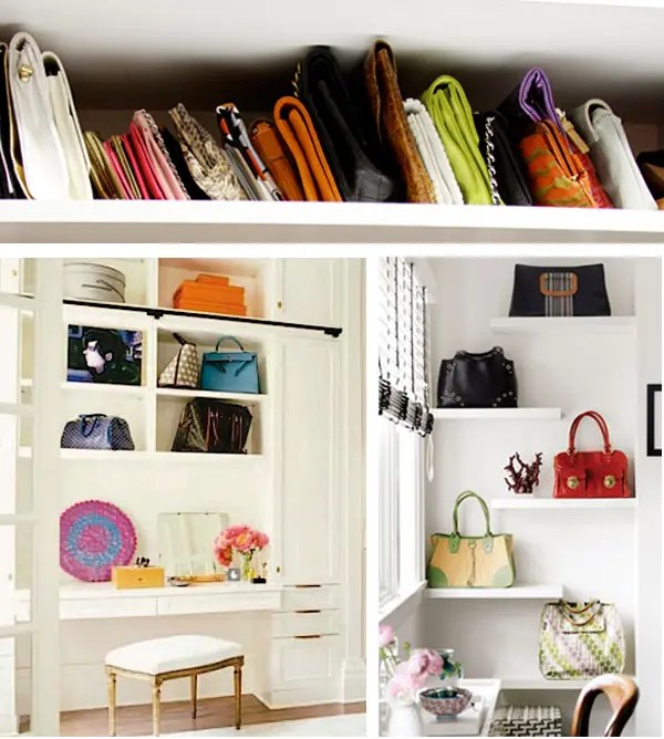 17 Creative Bags Storage Ideas Shelterness