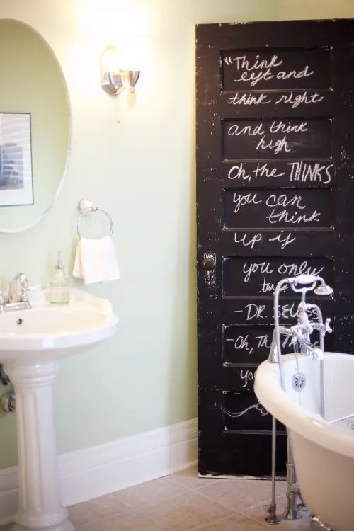 45 Ideas To Use Chalkboard Walls In Different Rooms