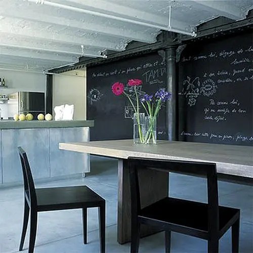 45 Ideas To Use Chalkboard Walls In Different Rooms