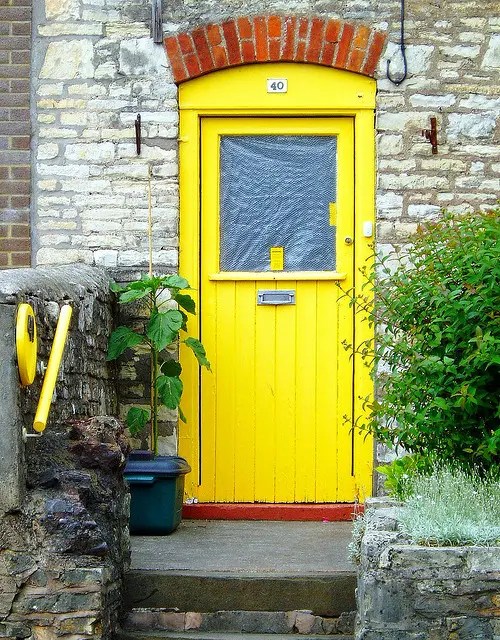 15 Yellow Front Door Designs To Inspire Shelterness