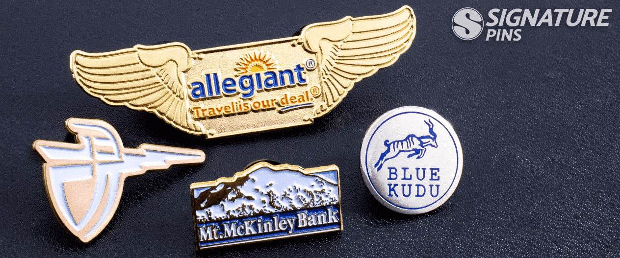 Using Custom Logo Pins for Merchandise and Marketing Signature Pins