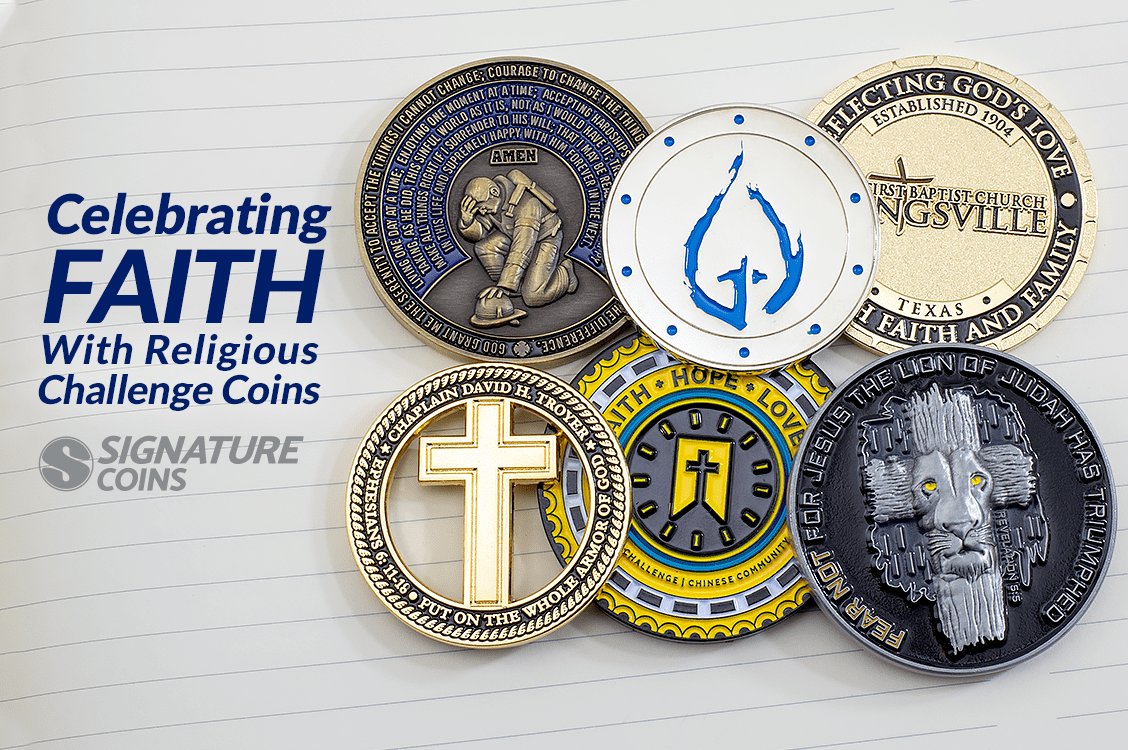 Celebrating Faith With Religious Challenge Coins Signature Coins