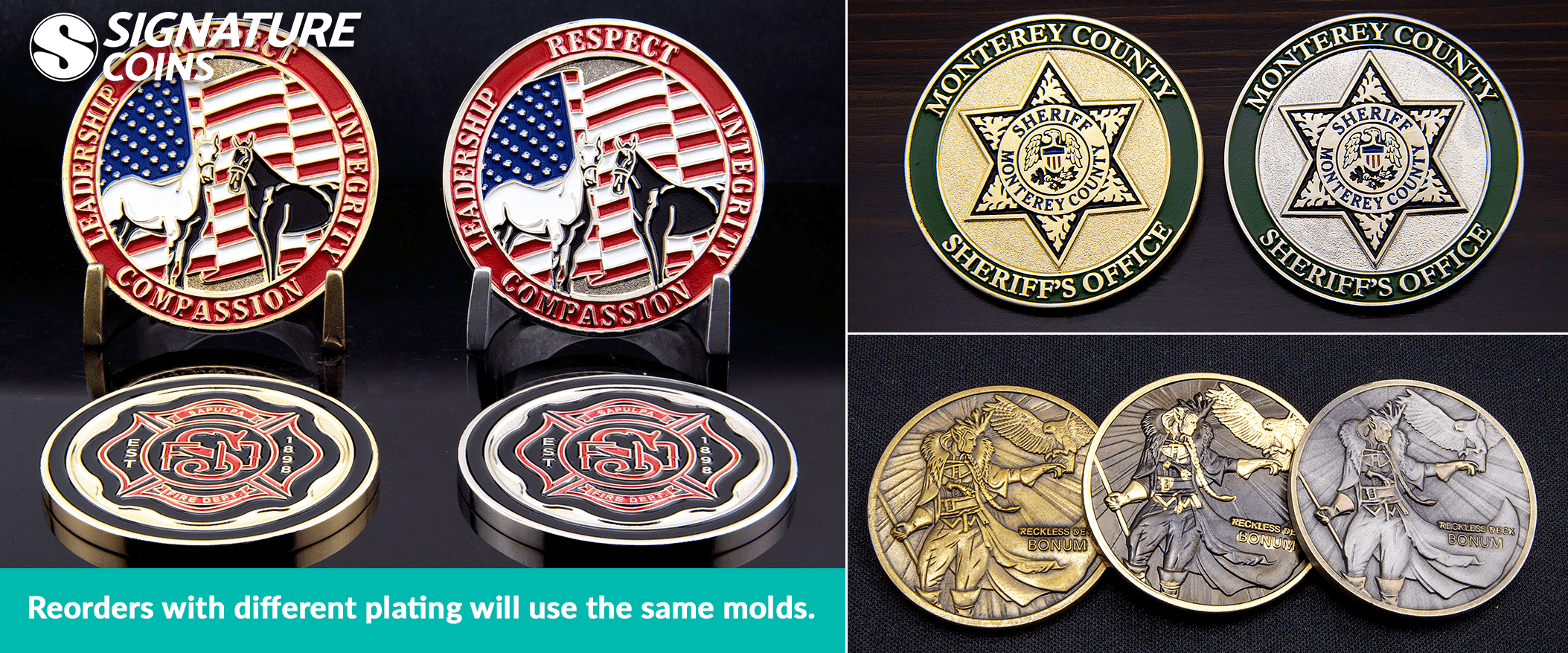 Is it possible to reorder the same coin design later down the line