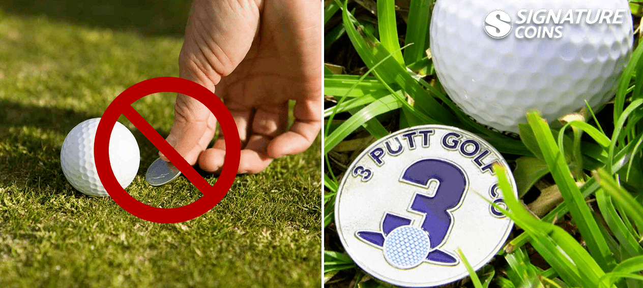 Custom Golf Ball Markers Signature Coins
