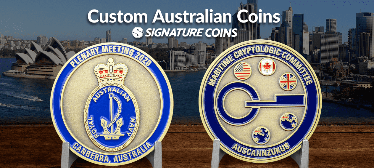 Custom Australian Coins Signature Coins