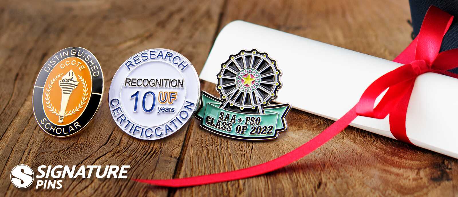 Graduation Pins Signature Pins