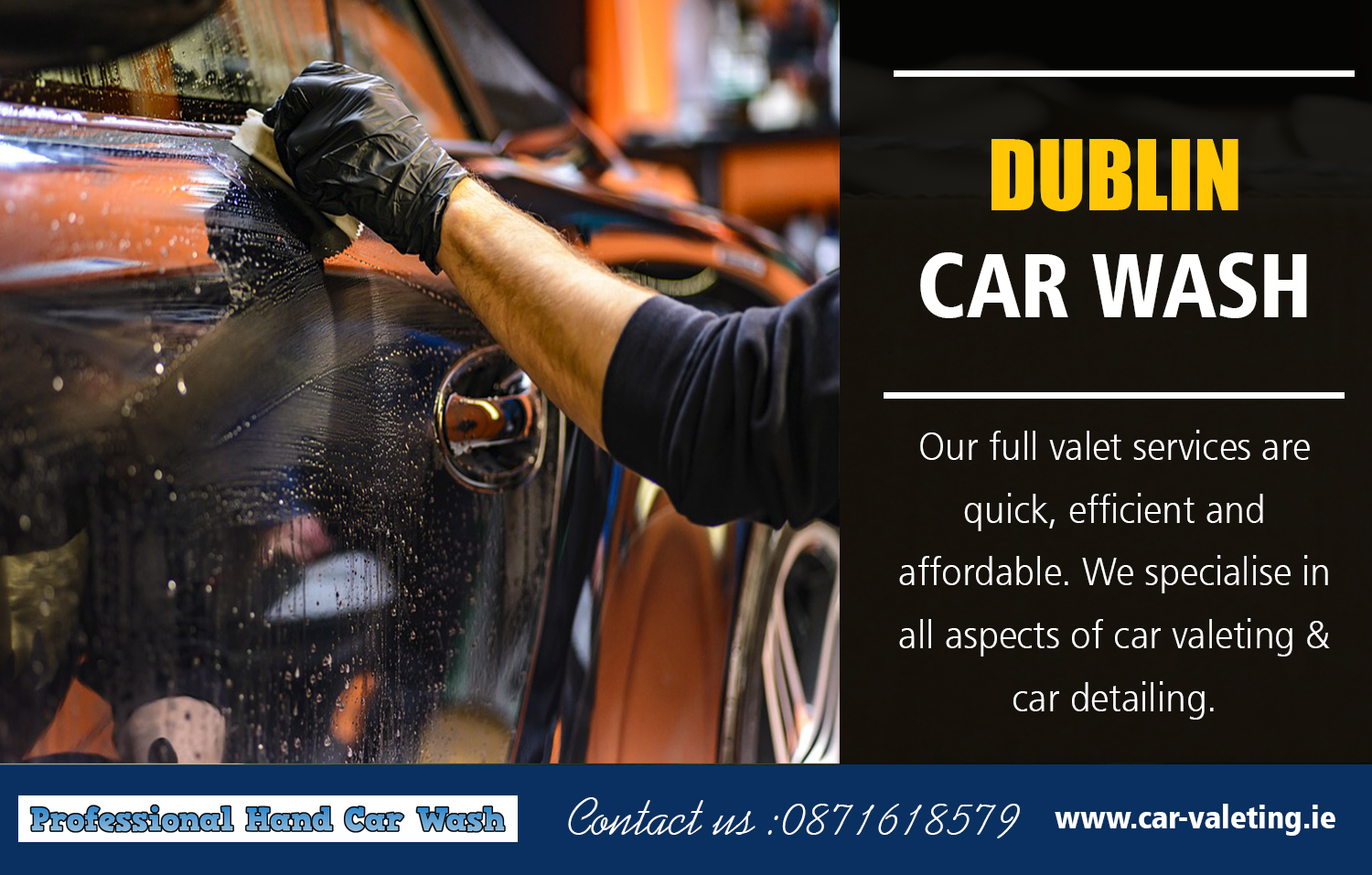 Dublin Car Wash Site Pictures