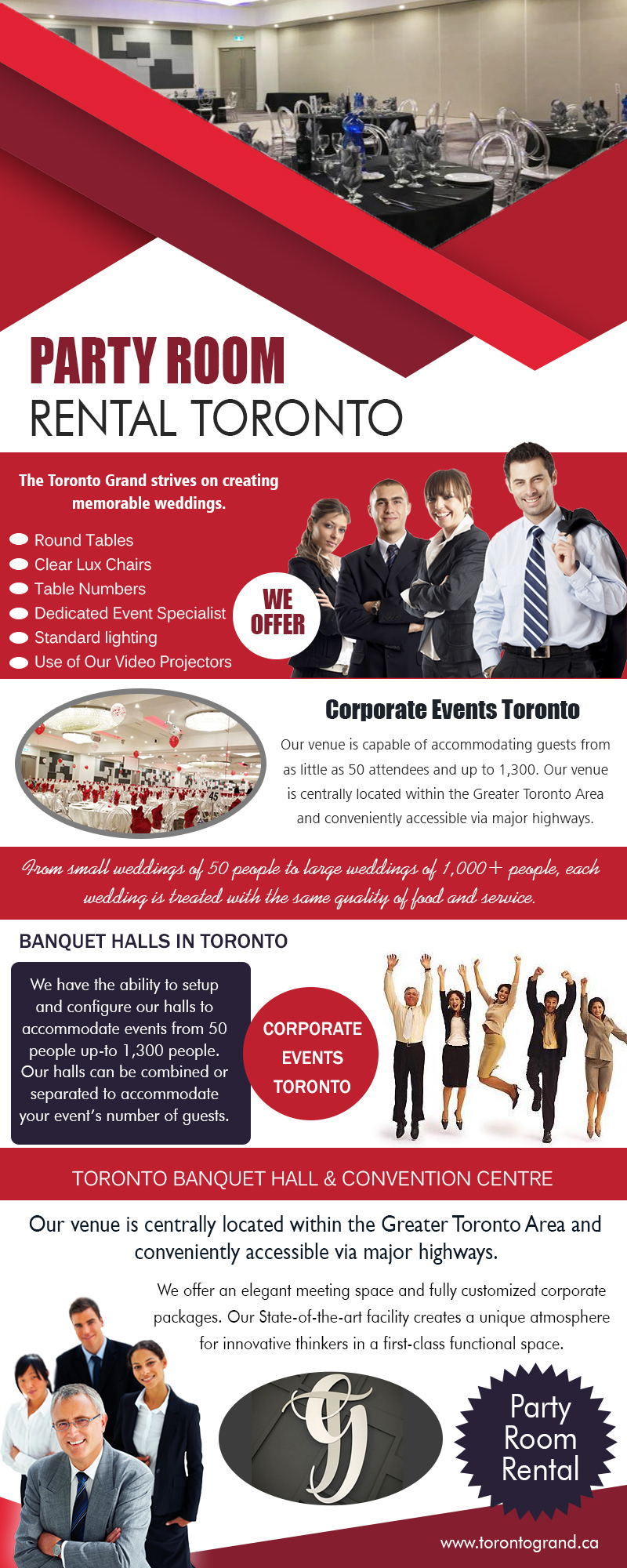 Party Room Rental In Toronto Site Pictures