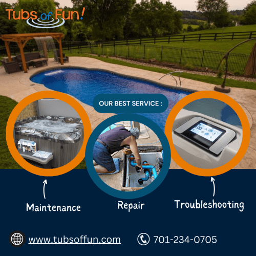 Expert Hot Tub Maintenance and Repair Services! Site Pictures
