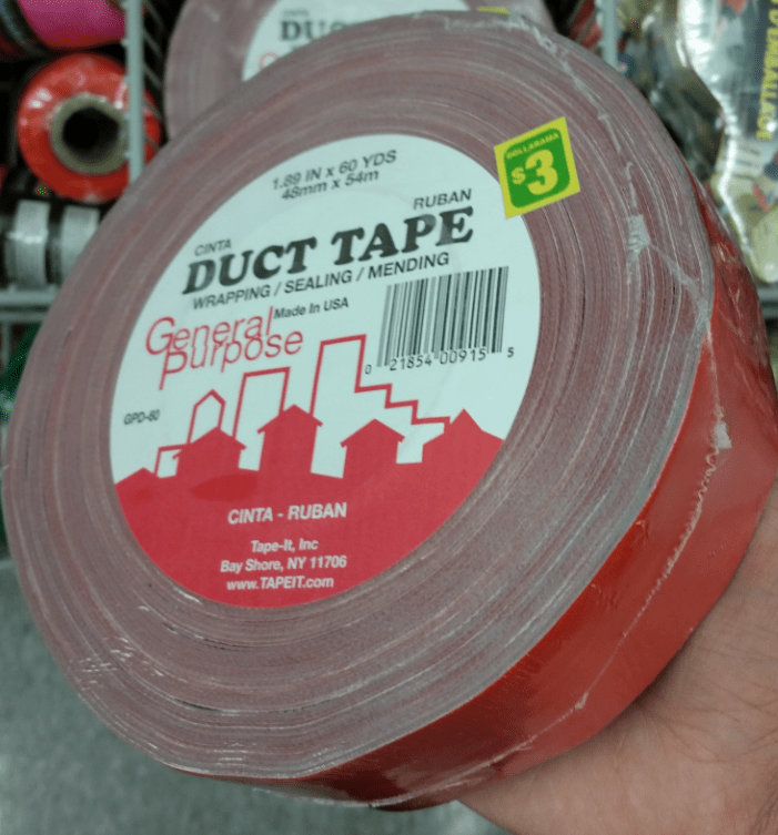 [Dollarama] 54 meters of duct tape, 3 Forums