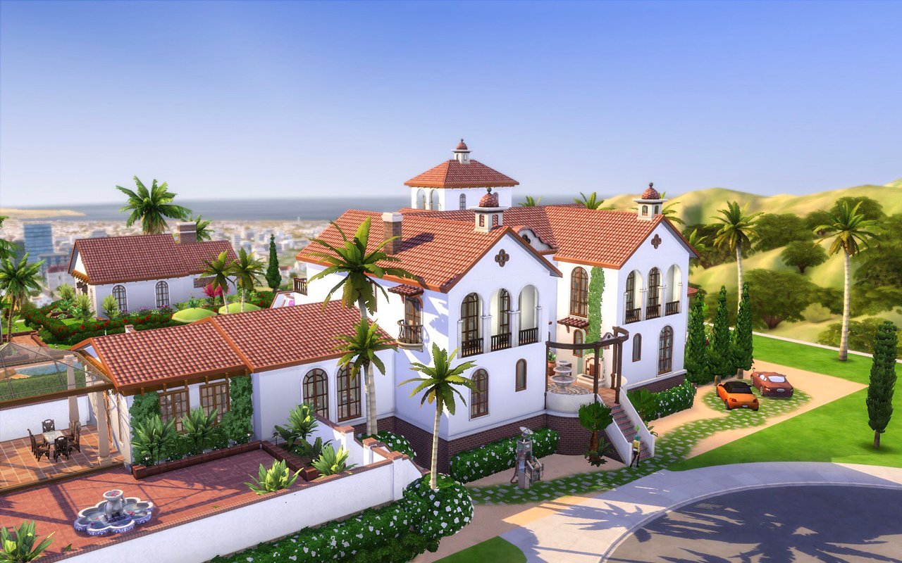 Spanish Mansion Gallery — sims4labim