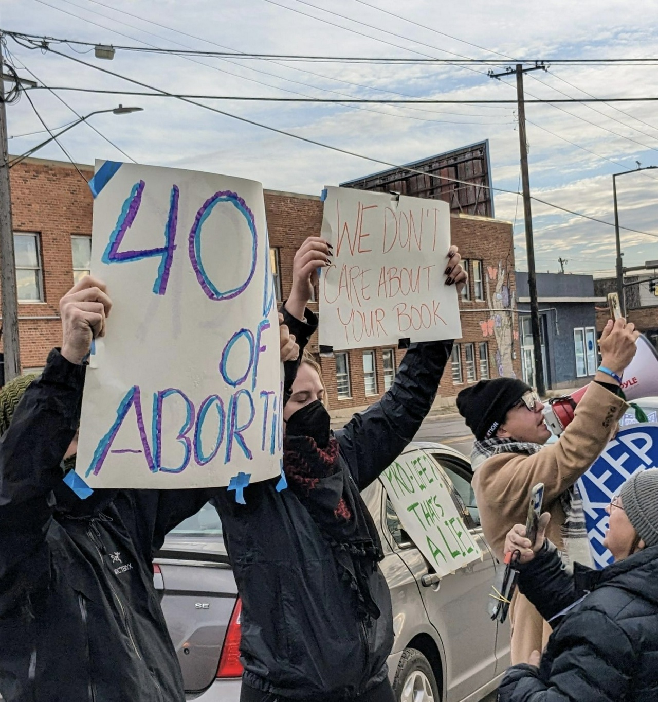 Minnesota Abortion Action Committee counterprotests antichoice ‘40