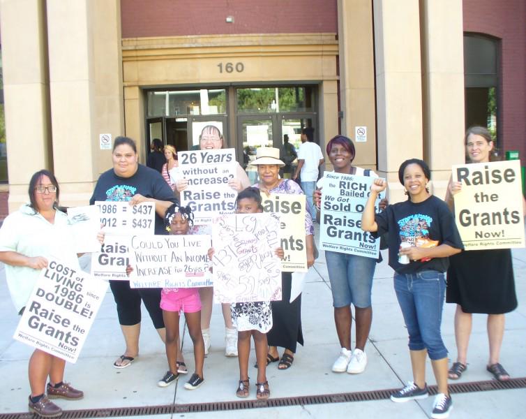 Welfare Rights Committee launches campaign to “Raise the Welfare Grants