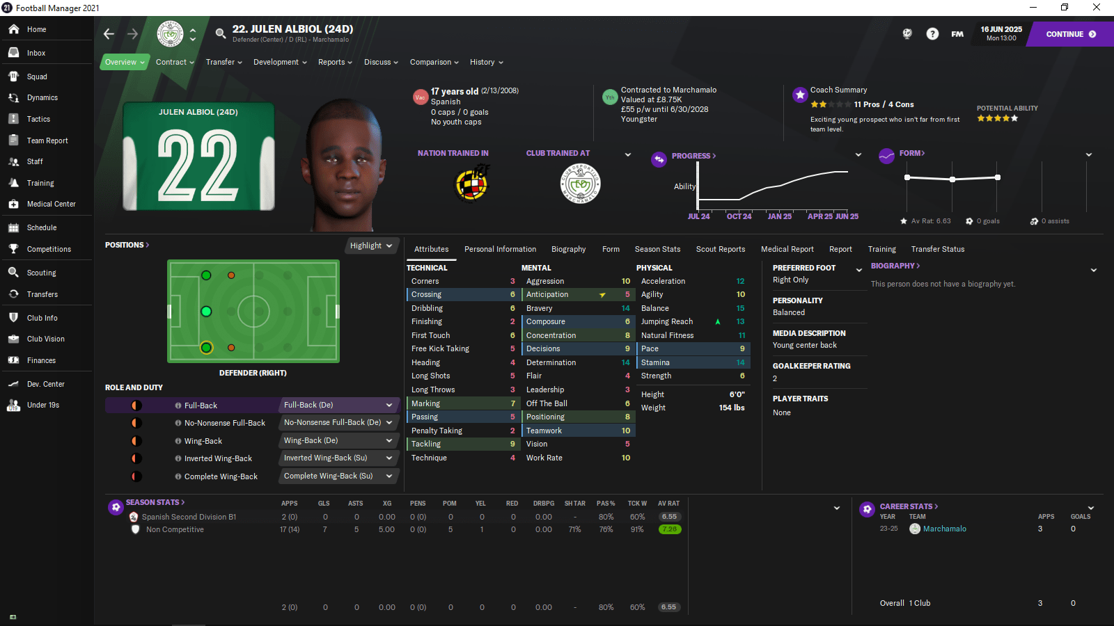 The FM21 Youth Academy Challenge Page 124 Challenges, SignUps