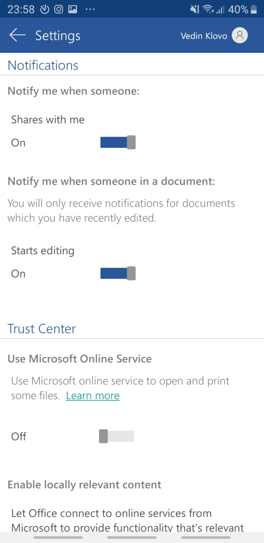 Microsoft Word for Android Download