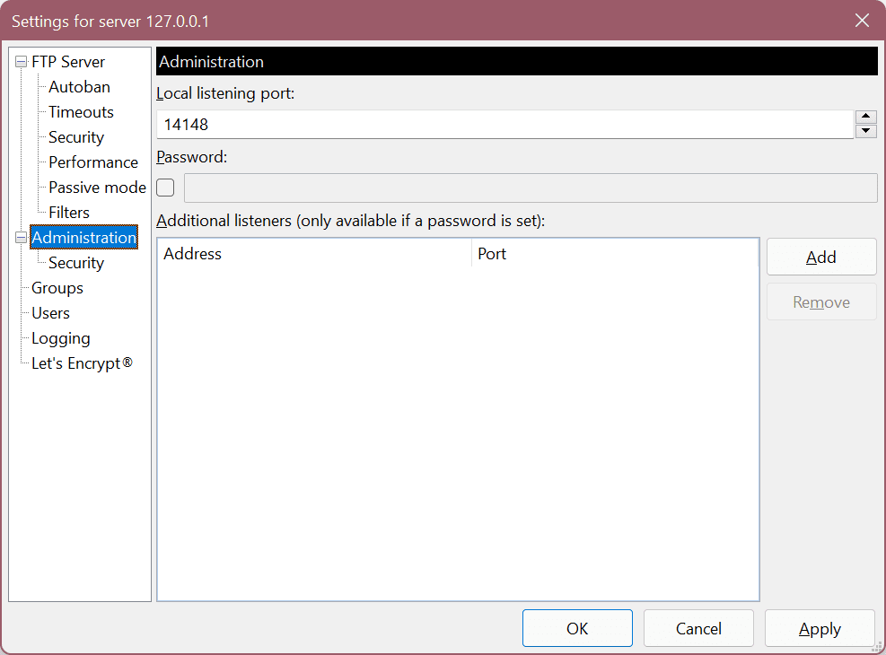 FileZilla Server Download