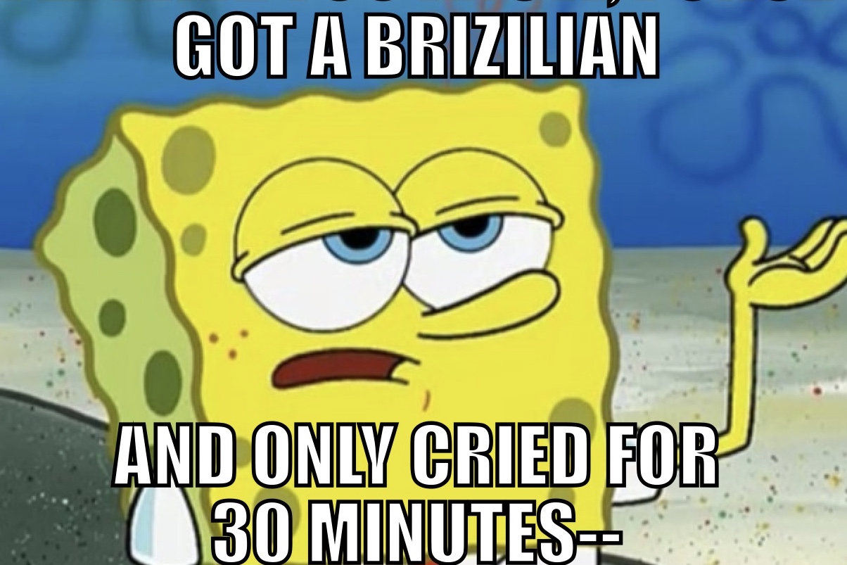 Funny Bikini Wax Meme