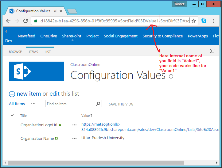 javascript Uncaught Error The property or field has not been