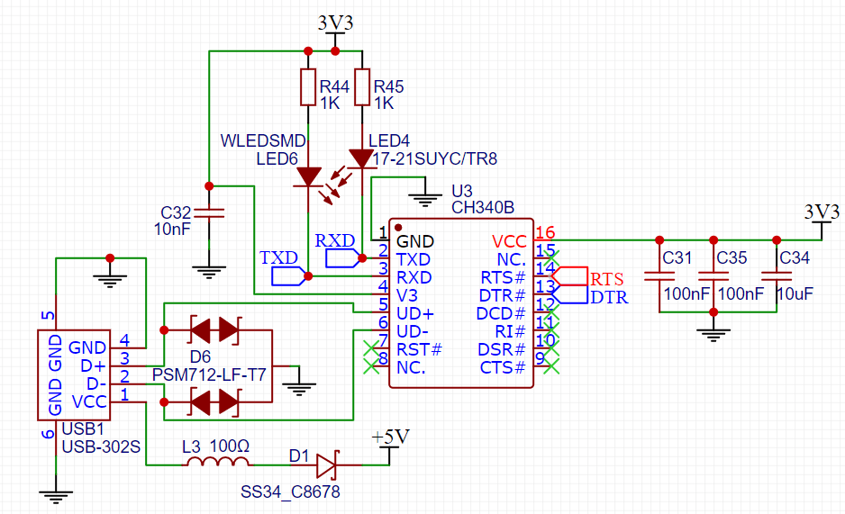 noise Why use a ferrite bead at a USB input Electrical Engineering Stack Exchange