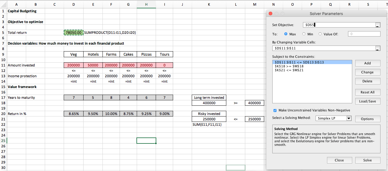excel How do I distribute a value over multiple cells evenly but under a maximum limit