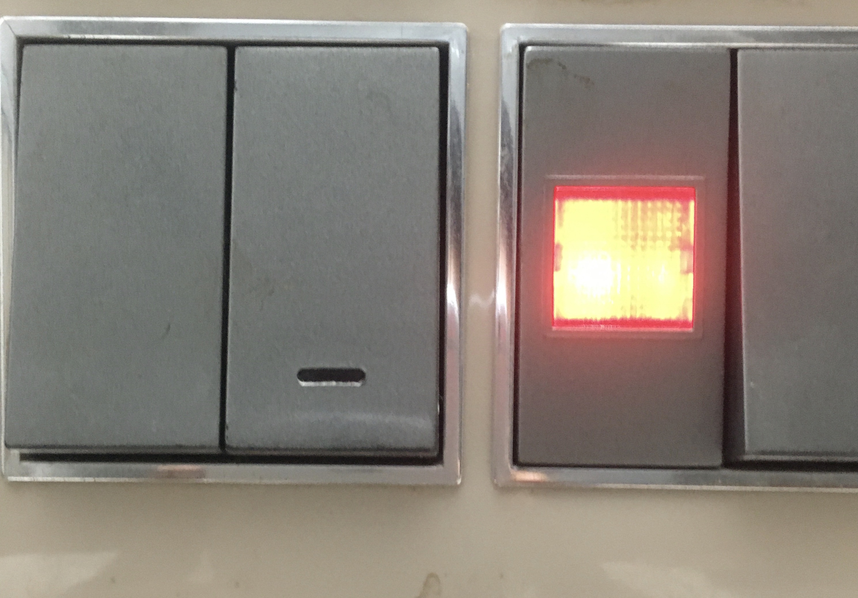 electrical - Why switch flashes when I turn it off - Home Improvement