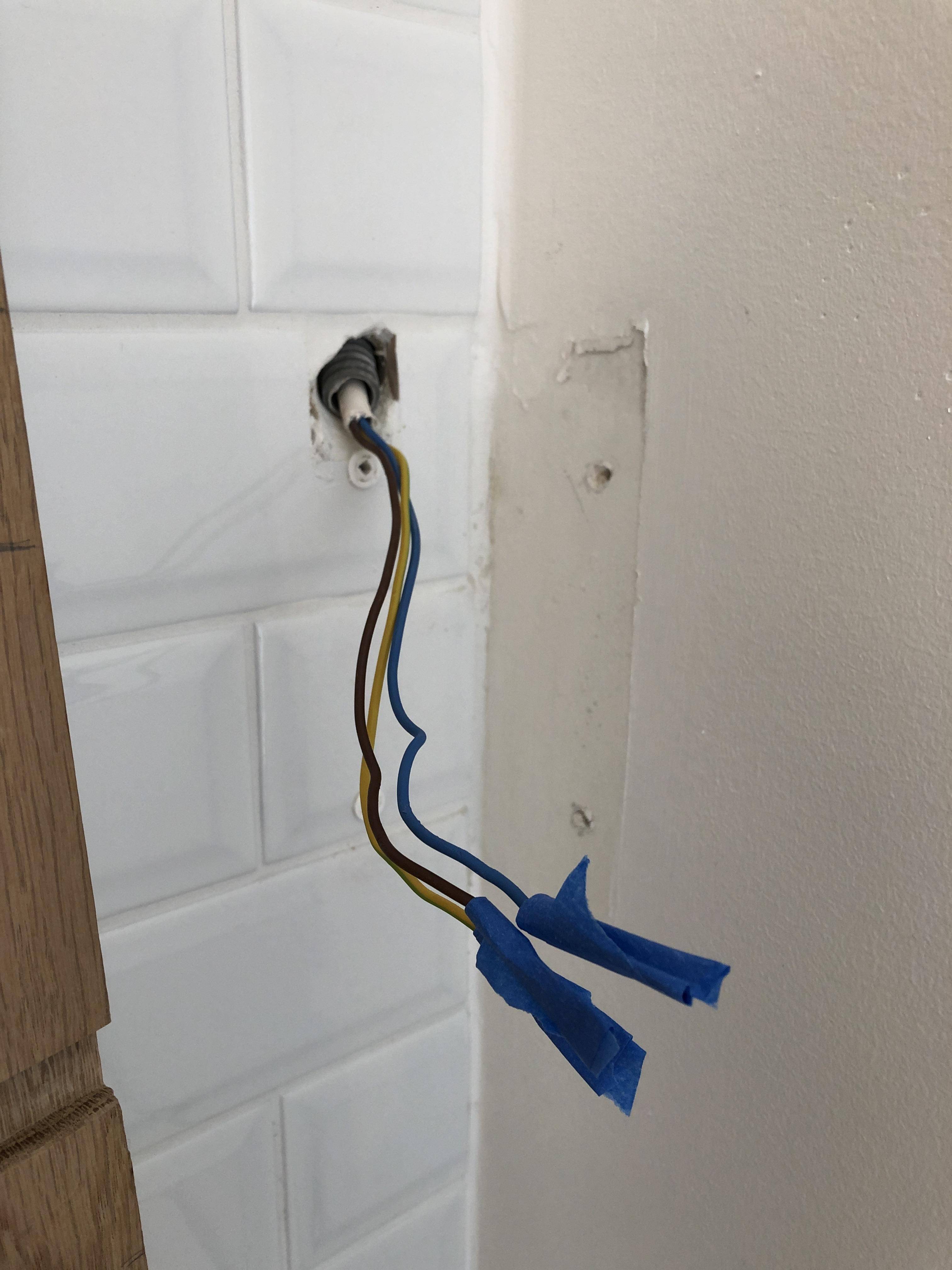 socket - How can I extend an in-wall electrical cable? - Home