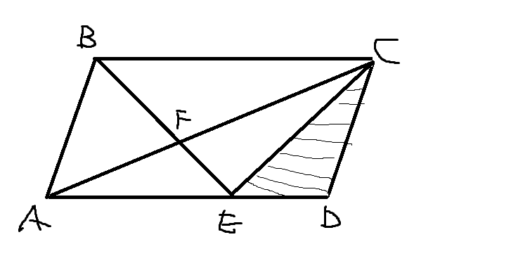geometry - Parallelogram and similar triangles question - Mathematics