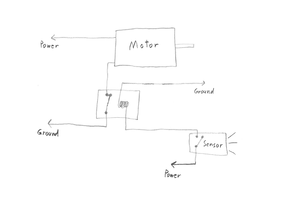 electrical - DC motor disconnect sensor - Engineering Stack Exchange