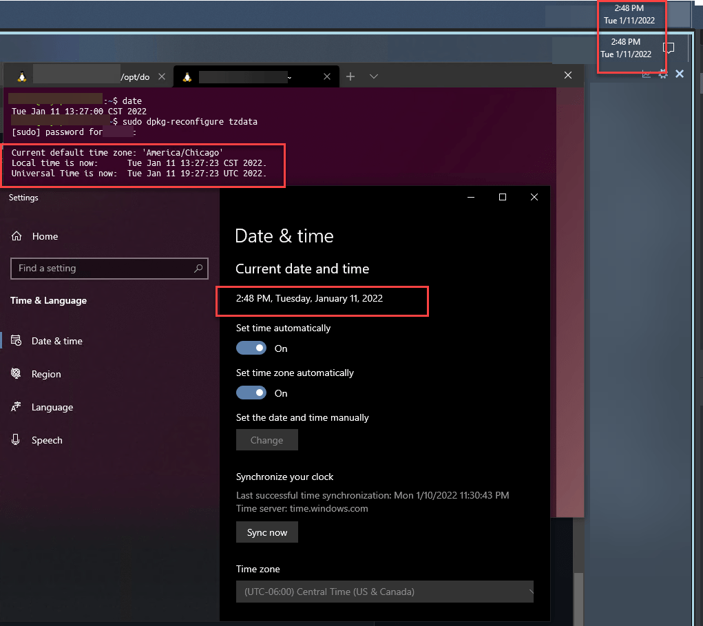 windows subsystem for linux Timezone getting set wrong in WSL? Ask