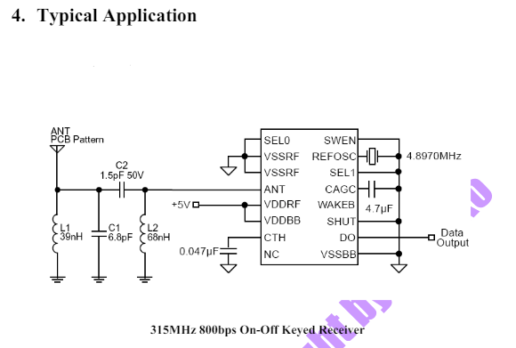 How to match RF transmitter (EV1527) and receiver (SYN470) together