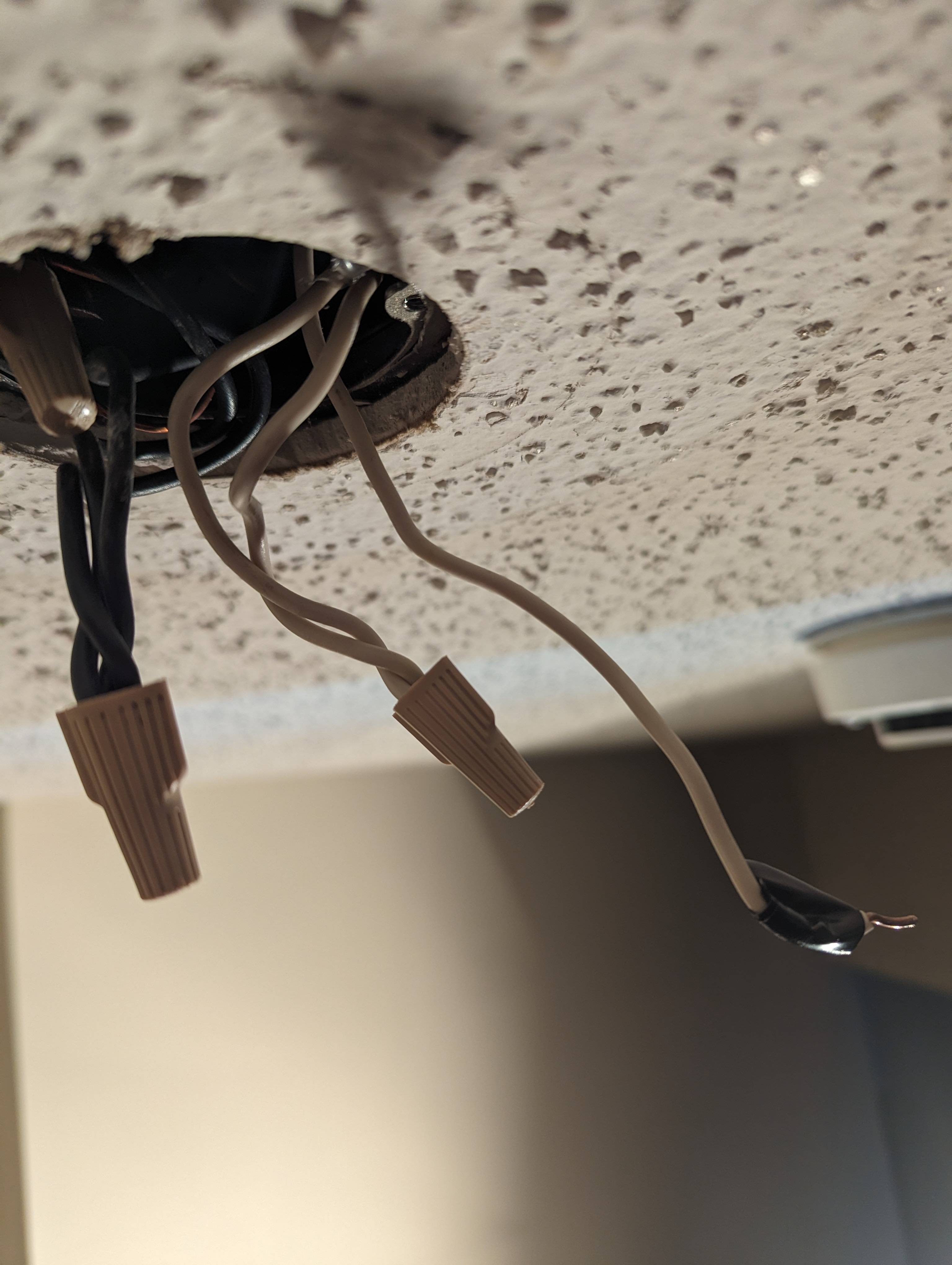 wiring Installing New Light Fixture wires not matching up Home