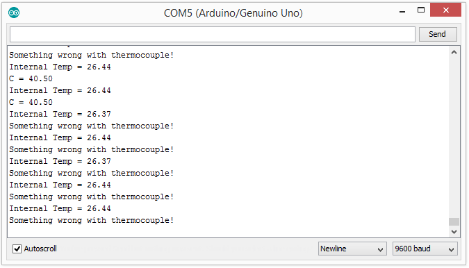 arduino uno - MAX31855 giving NaN after some readings - Arduino Stack