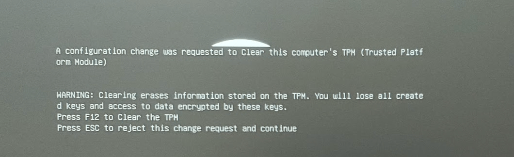 Windows 10 Reset PC cannot erase TPM - Super User