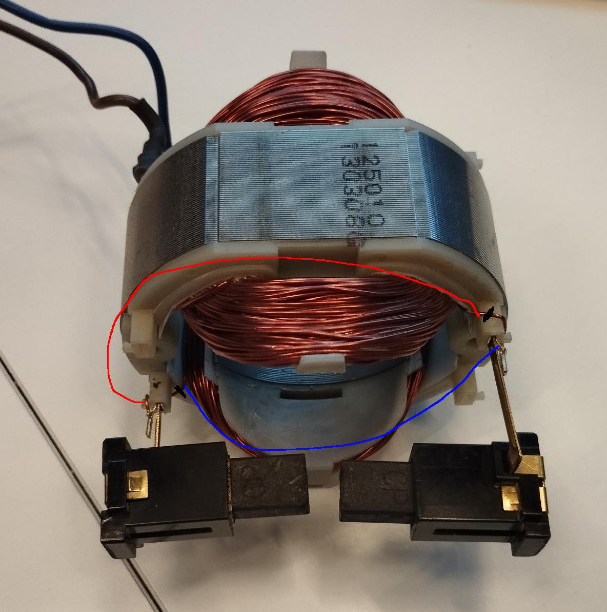 How Can I Reverse Direction Of This Ac Brushed Motor Electrical How Can I Reverse Direction Of This Ac Brushed Motor Electrical