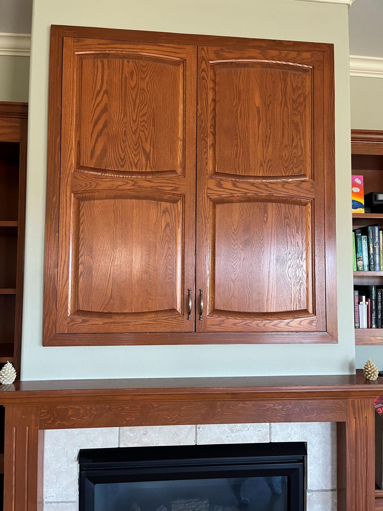 electrical How can I move an outlet from the back of an enclosed