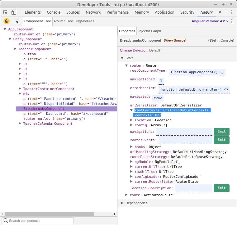 angular2 routing angular 2 router.events subscription not firing Stack Overflow