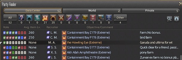 final fantasy 14 - What does the orange text mean in the Party