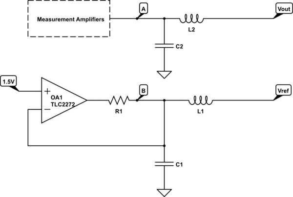 operational amplifier - Noise/ Oscillation issue in an op amp circuit