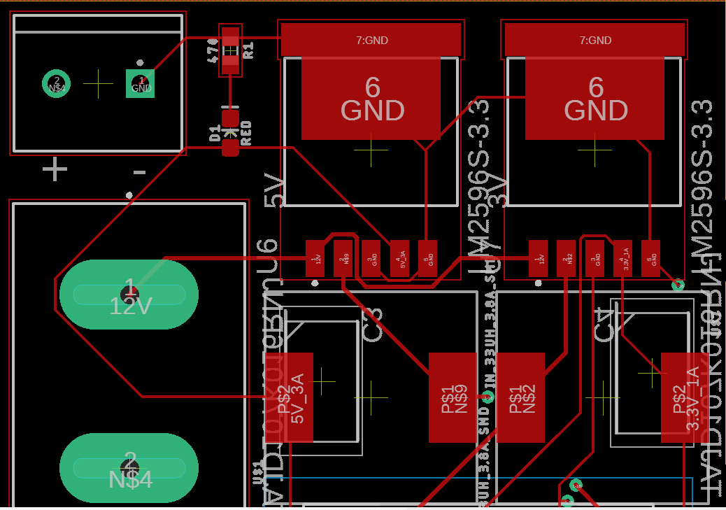 circuit analysis - LM2596 Not Outputting Voltage - Electrical