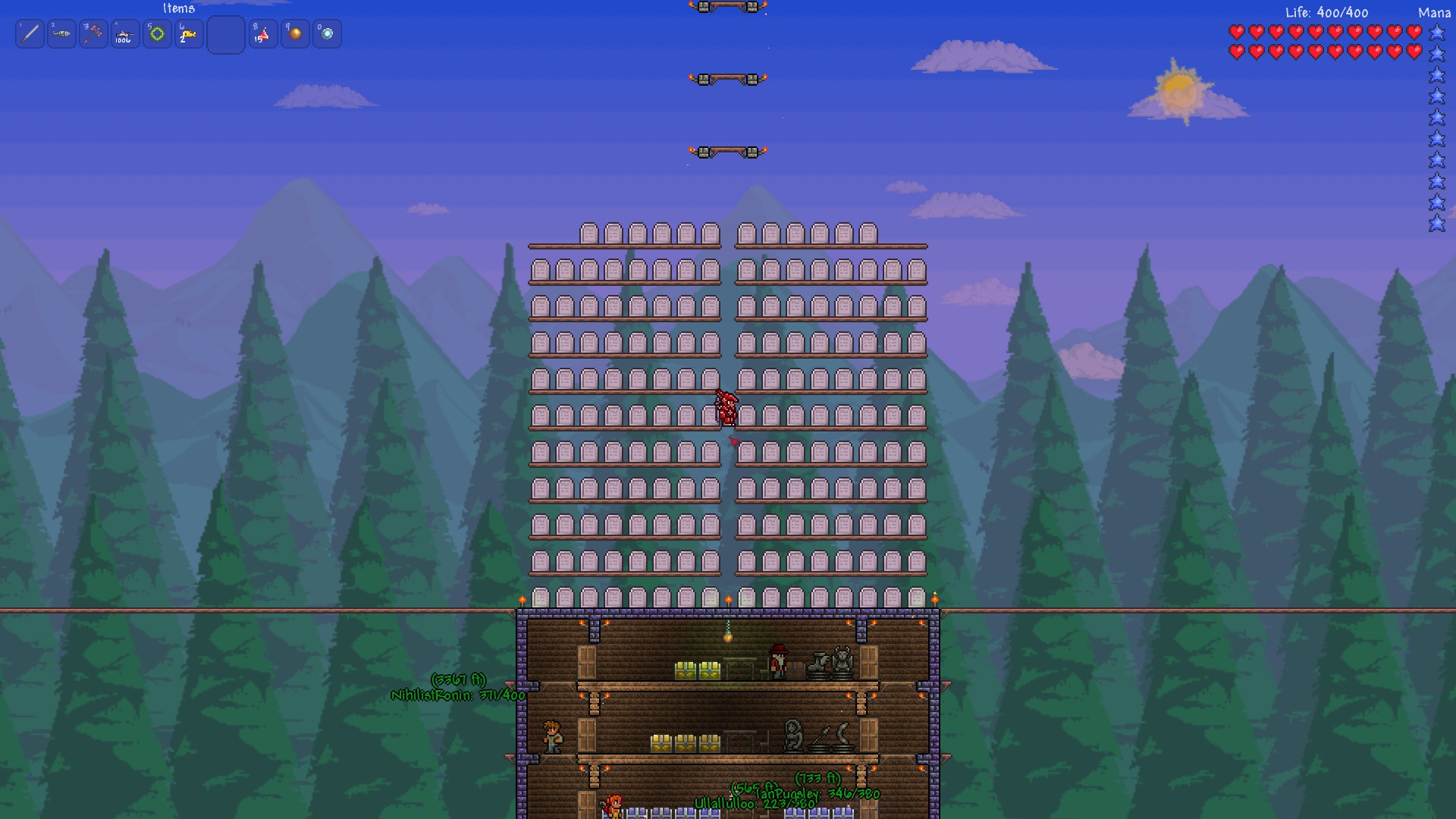 terraria Can NPCs jump on wooden planks? Arqade