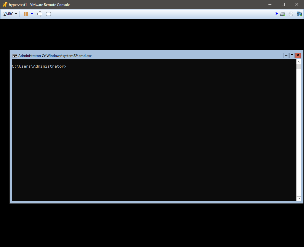 Visually, how does the screen look when you locally log into a machine