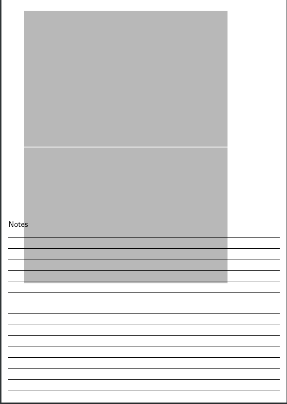 header footer Beamer handouts with only / onslide and notes TeX