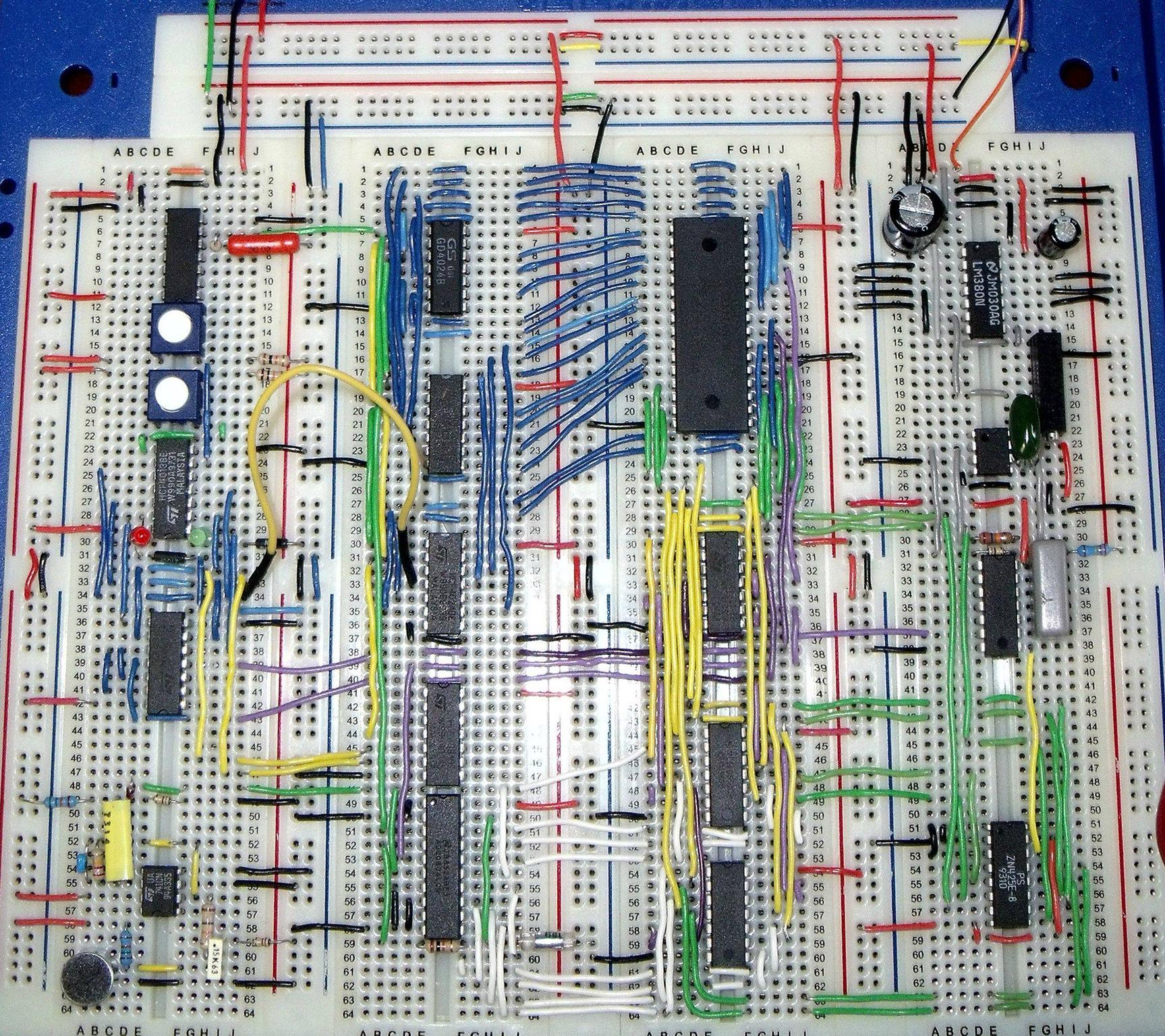 circuit design - The art of using breadboard - Electrical Engineering