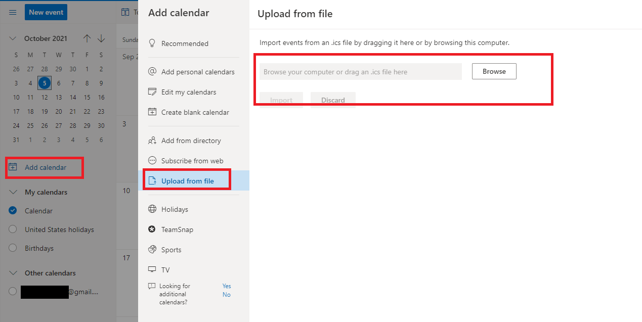 office365 Import event from ics into Outlook Super User