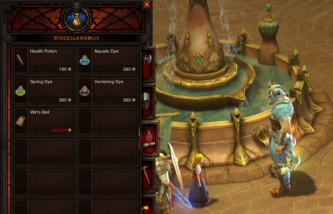 diablo iii achievements Where is Wirt's Cowbell (for Wirt's Case