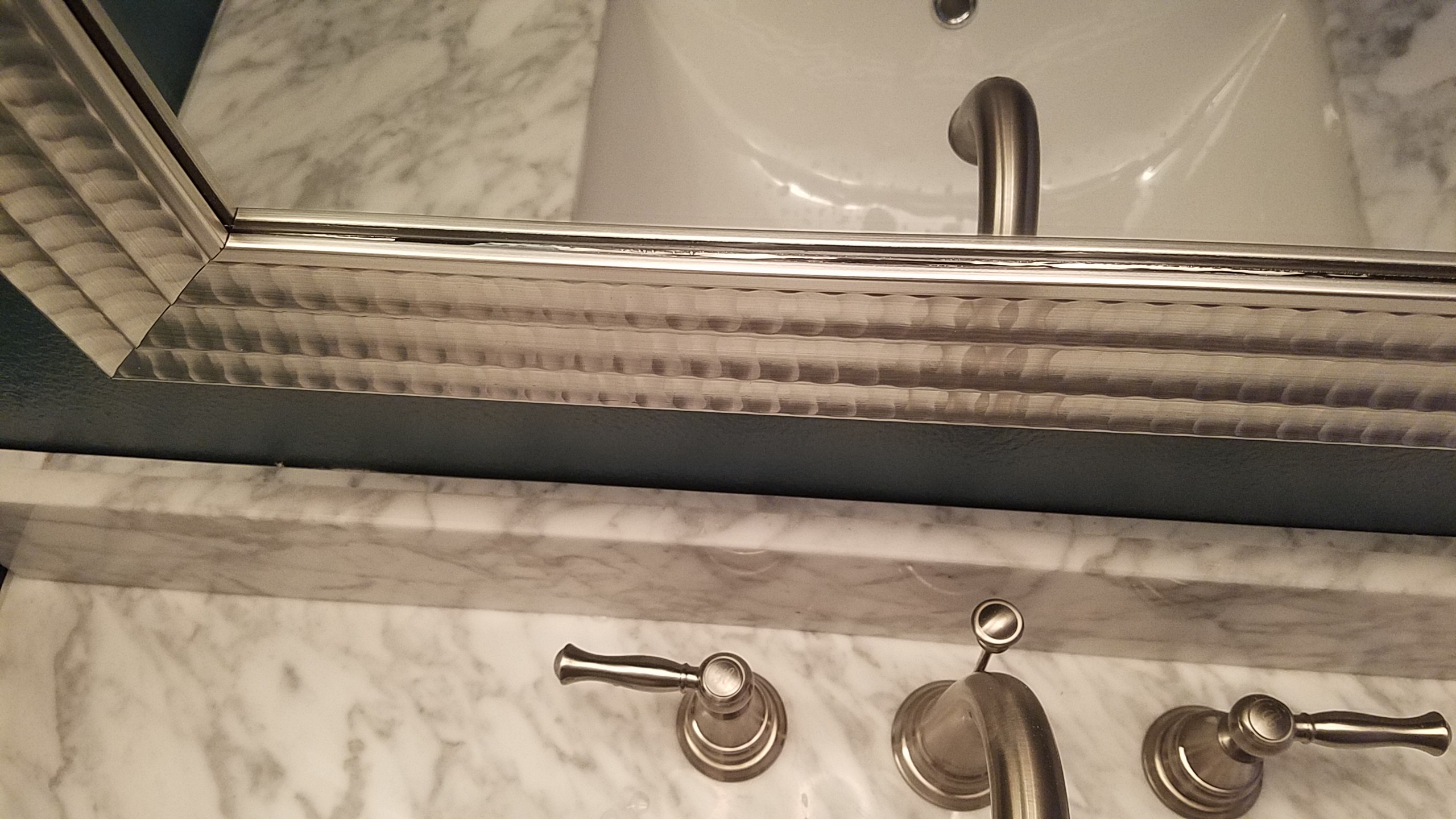 bathroom How do you deal with a gap between vanity and wall? Home