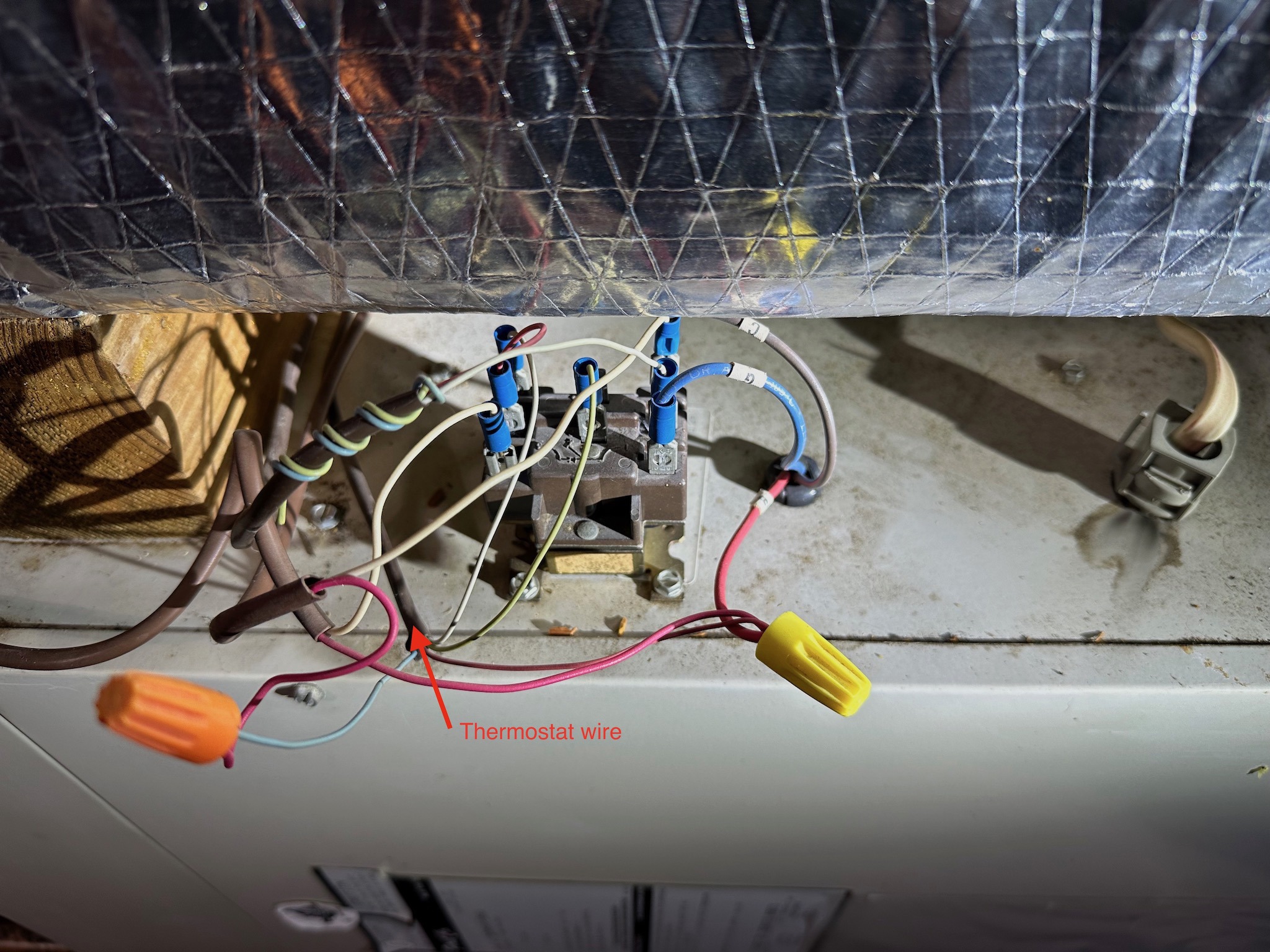 hvac - Need C-wire for new Honeywell RTH6500WF Thermostat - Home