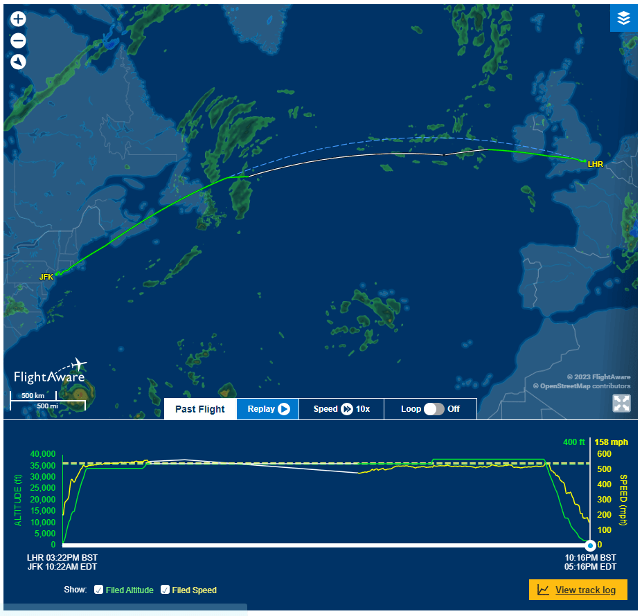 flight planning Question about airline routing with oceanic